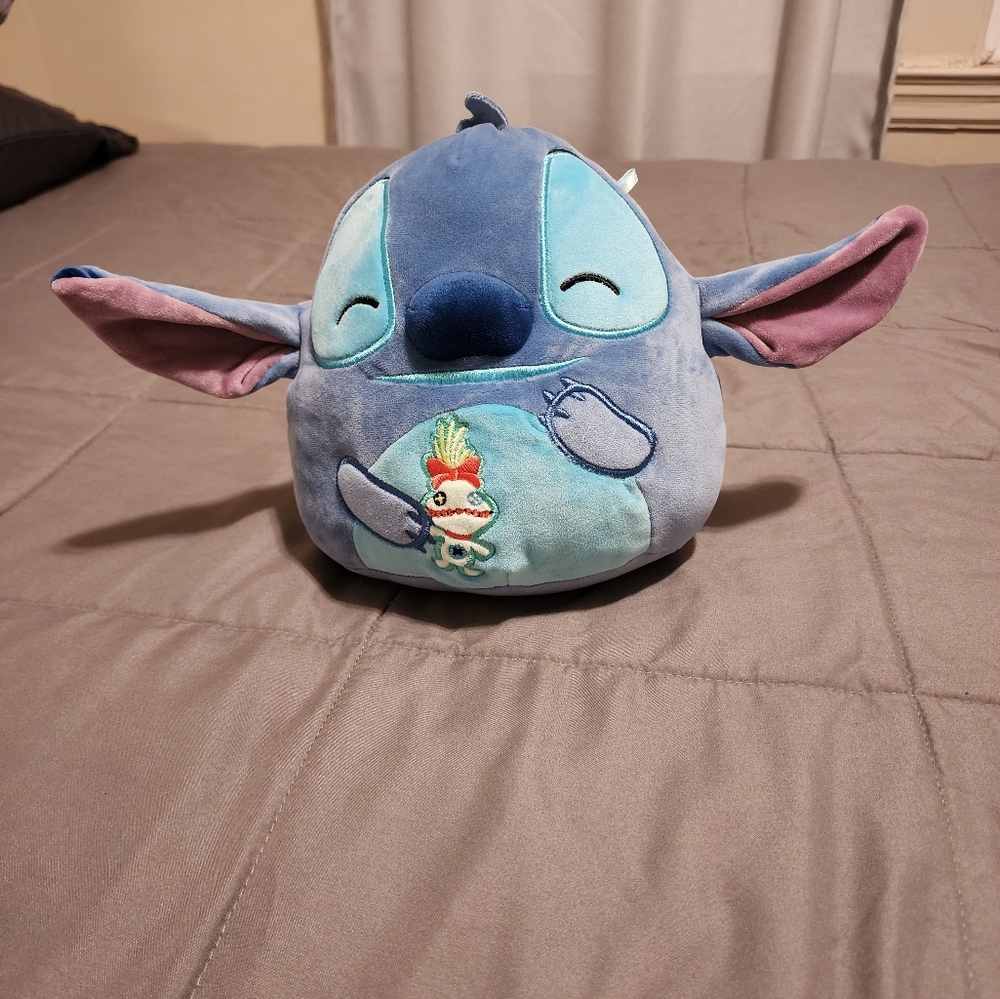Disney Blue and Purple Stitch Plush Toy